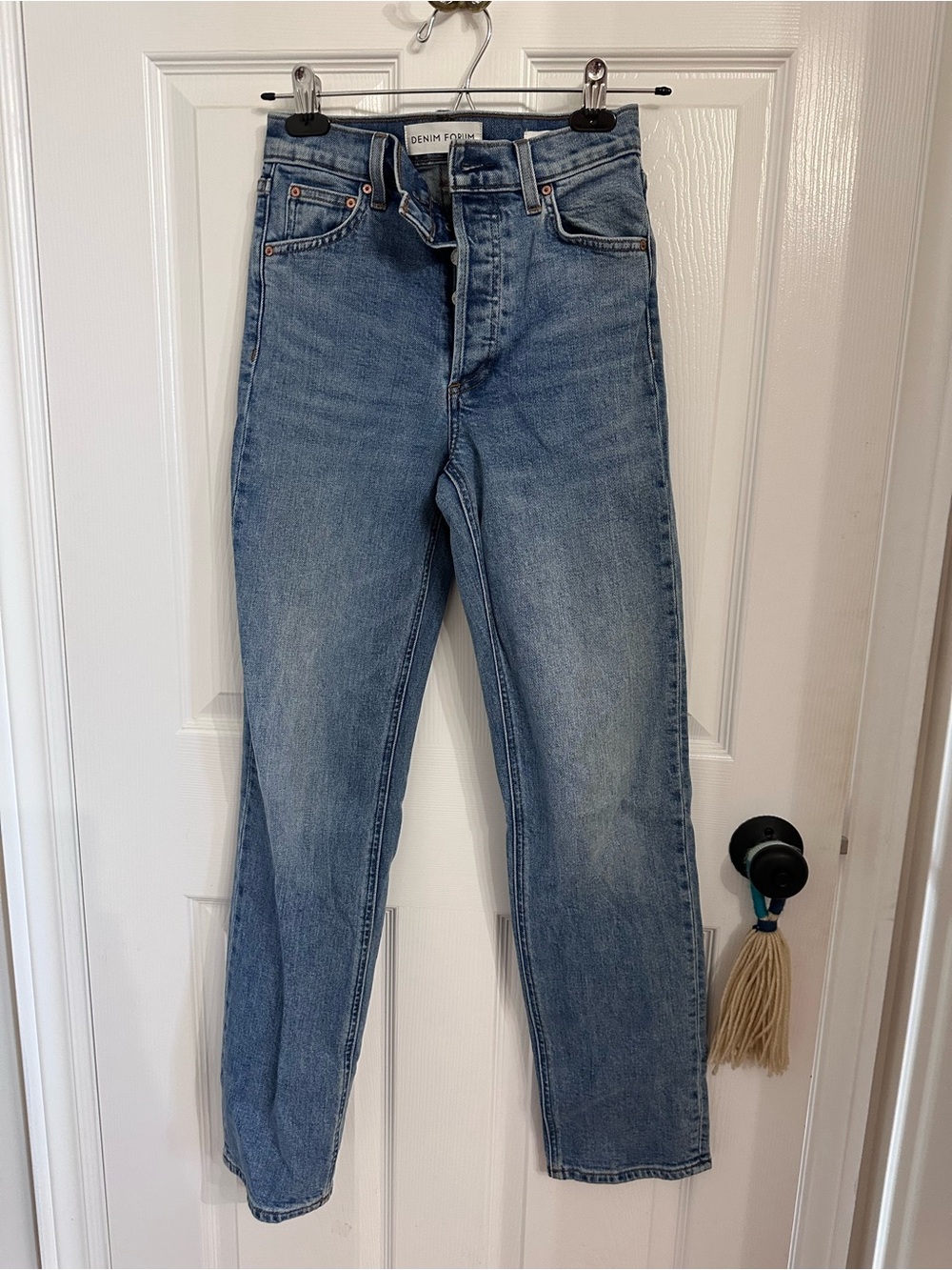 Denim Forum | The Arlo Hi-Rise Straight Jean